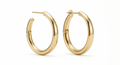 Gold earrings