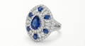 Sapphire & Diamond ring